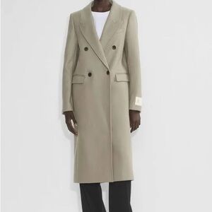 Aritzia Babaton Camel Trench Coat